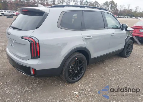 2025 Kia Telluride Sx X-Line z USA, uszkodzony, nr VIN 5XYP5DGC9SG693476